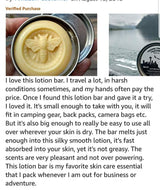 Apothecary - Solid Lotion Bar