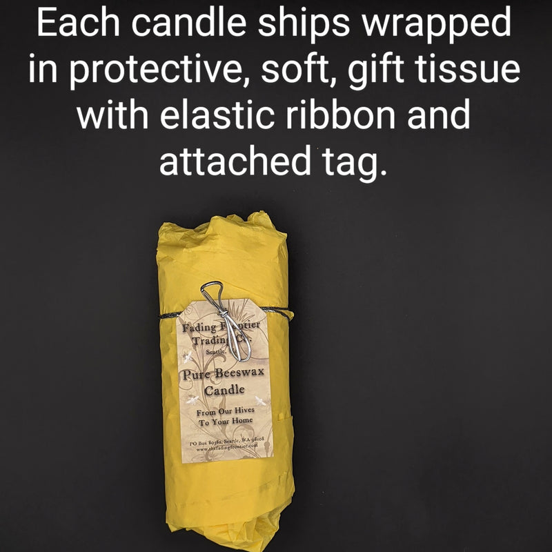 Shipwreck Honey Seattle WA Beeswax Candle Packaging