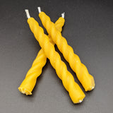 Beeswax Candle: Chimes (set of 3)