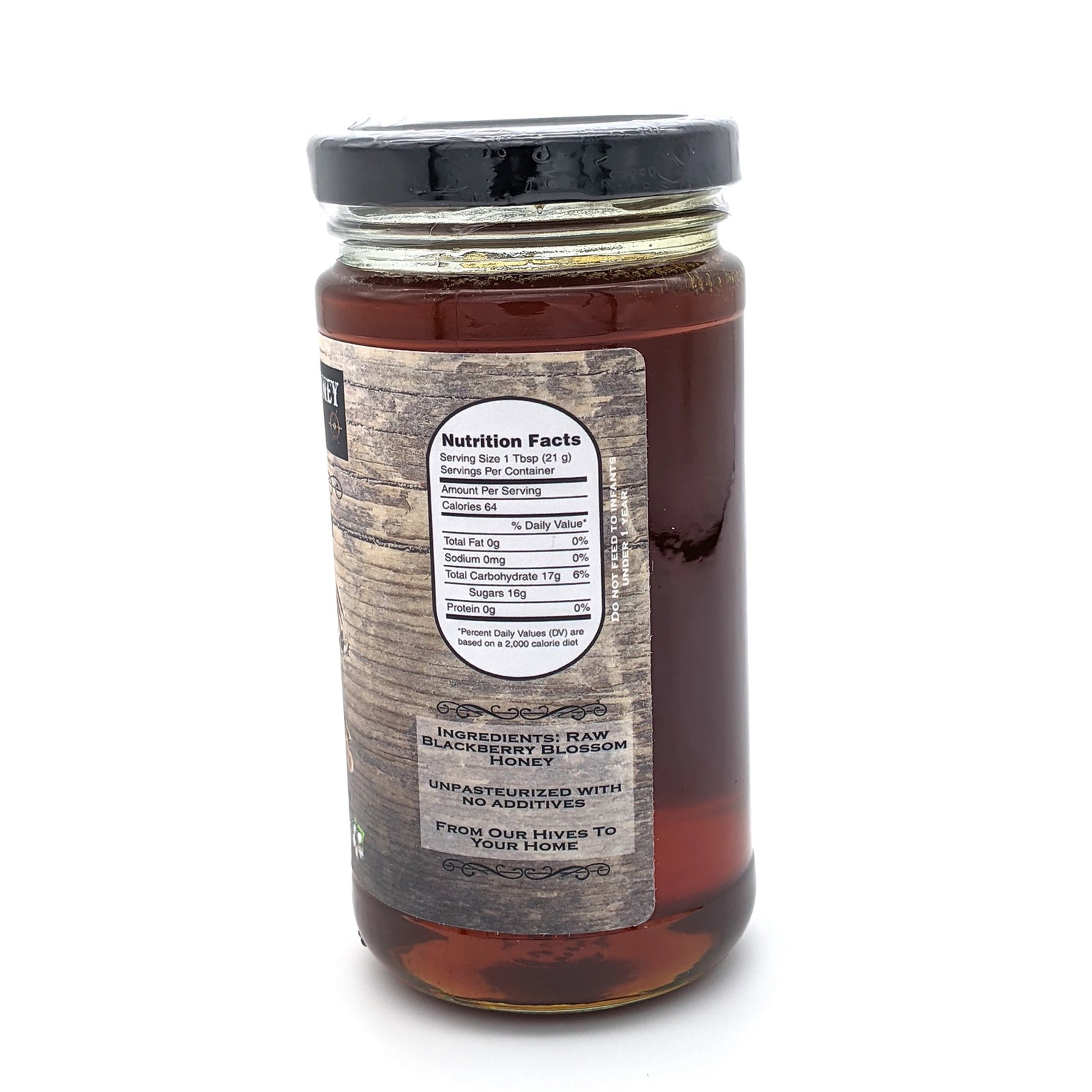 honeyページ Raw Honey - 9 oz Hex Jar | Shipwreck Honey Seattle WA