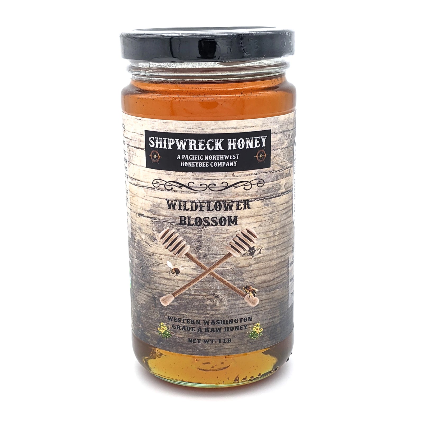 honeyページ ShipwreckHoney-RawHoney-1lbJar